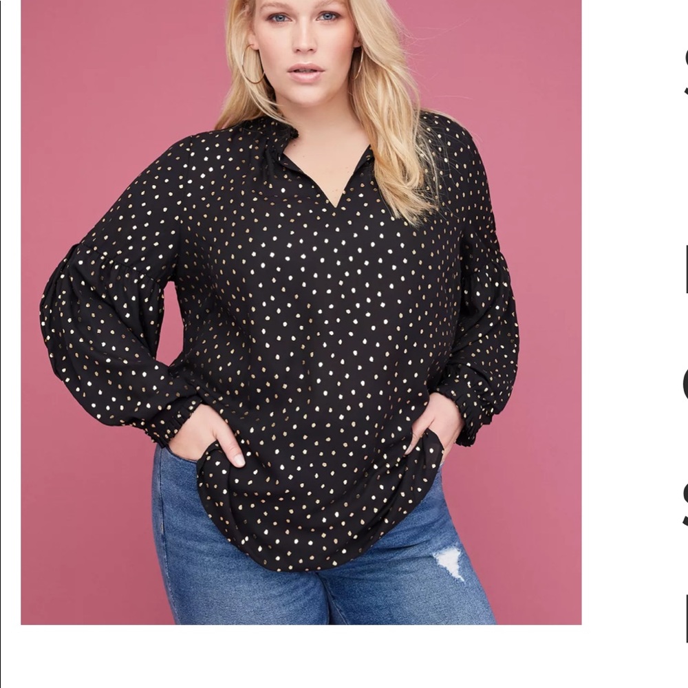 Lane  Bryant- Dressy shirt